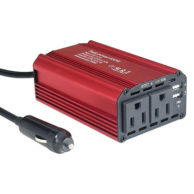 Goede prijs. Universal Socket Car Power Inverter 300W 12V 220V Modified Sine Wave Converter Adapter for Laptop Phone USB Charging online