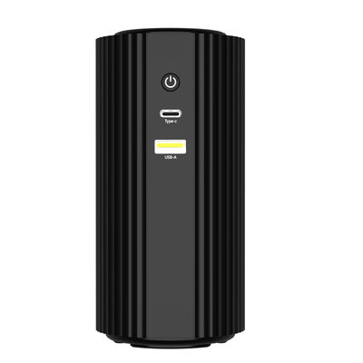 150w Auto Power Inverter Cup Shape Met Type C USB Charging Port
