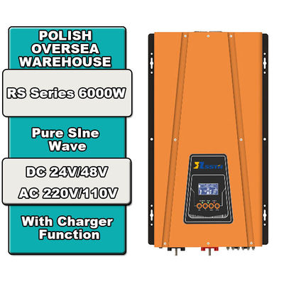 Goede prijs. Nieuwe RS-serie Toroïdale omvormer 12V 24V 48V 6000W Pure sinusgolf omvormer online