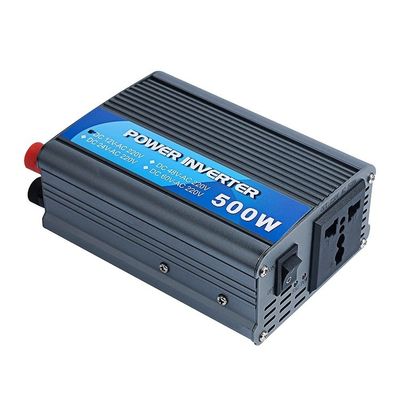 Gewijzigde sinusgolf 500w Power Inverters 12v DC naar 220v AC Converter Single Output