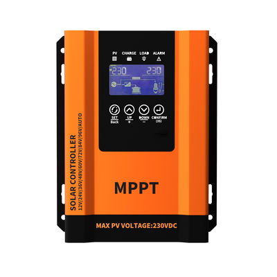 Automatische 12v/24v/36v MPPT zonneladingscontroleur 30A 40A 50A 60A MPPT zonnecontroller