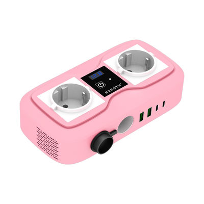 200W Auto 12v tot 220v Inverter Cigarette Lighter Power Inverter Met 2 USB Charger Port