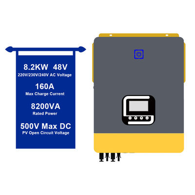 Single Output MPPT Pure Sinus Wave Inverter 48V 8KVA 8000w Zonne-Inverter