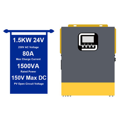 24V 1,5 Kw Pure Sinus Wave Inverter voor Solar Home System 50Hz/60Hz