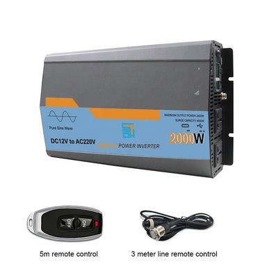 Goede prijs. 2kw 2000W Pure Sinus Wave Charger Inverter Hoogspanningsafsluitbereik 14,8V/31V online