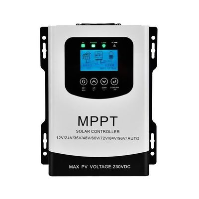 Automatisch werk 50A/60A MPPT Zonneladingscontroller 12V tot 96V Met LCD-scherm