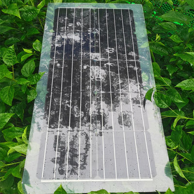 Goede prijs. 30W 40W 50W 60W 80W zonnepaneel PET halfdoorzichtig zonnepaneel 1000V online
