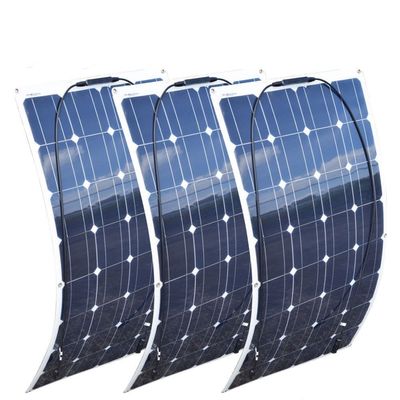 100W Monocristallijn zonnepaneel Flexibel PV-paneel Temperatuurbestand