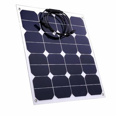50W ETFE flexibel zonnepaneel voor 12V mono waterdicht zonne-energiesysteem