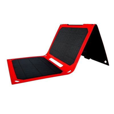 18W draagbare mini zonnepanelen waterdicht dubbele USB-oplader voor buitenactiviteiten