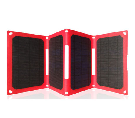 Waterdicht IPX5 Draagbaar zonnepaneel 28w Super Slim ETFE USB zonne-oplader