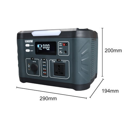 Goede prijs. 3.7V 216000mAh Lifepo4 Draagbare Power Station 799.2wh / 1000w Power Bank online