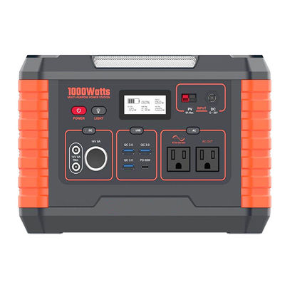 AC220v/240v/110v 1000W draagbare elektriciteitscentrale Smart Emergency Solar Power Generator