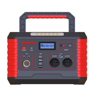 Oplaadbaar 1000w 500W Draagbaar Power Station 500 Watt Power Bank Krachtig