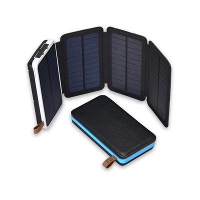 Waterproof Travel Zonne-energiebank 20000mah Zonne-oplader voor mobiele telefoon