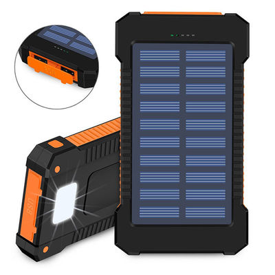 Draadloos snel opladen Draagbare zonne-energiebank 10000mAh 20000mAh 30000mAh