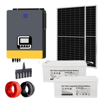 8000w zonne-energiesysteem voor huishoudelijk gebruik Zonne-energiesysteem met 100V/110V/120V/220V/230V/240V uitgang