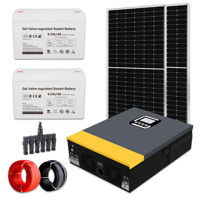 1 kW Off Grid zonne-energiesysteem met monokristallijn silicium zonnepaneel
