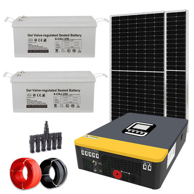 Volledige 100-240V verstelbare spanning 3KW Off Grid zonne-systeem met MPPT controller
