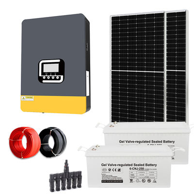 5 kW Off Grid Home Hybride Zonne-energiesystemen 5000w Zonnepanelen Kit
