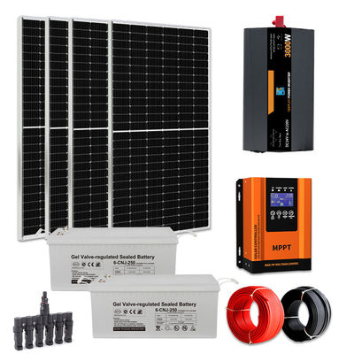 50Hz/60Hz 3000W Home Off Grid zonnepaneelsysteem 3kw Inverter Zonne-energiesysteem