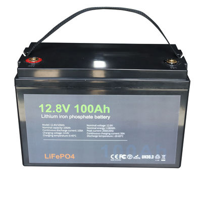 12.8V 100Ah LFP-batterijpakket Compacte grootte voor golfkar RV OEM/ODM Welkom
