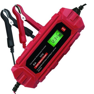 Goede prijs. Waterdicht loodzuur auto accu-oplader 2A 6A 6V/12V accu-oplader online