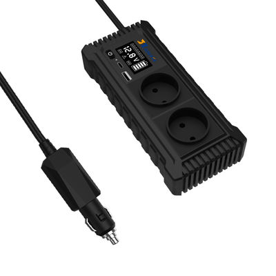 Goede prijs. 200W Draagbare 12V tot 110V 220V Pure Sinus Wave Car Power Inverter online