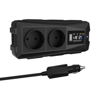 Kleine 12V tot 110V 220V autovervormer met type C USB-kernvermogen 300W gemodificeerde sinusgolf