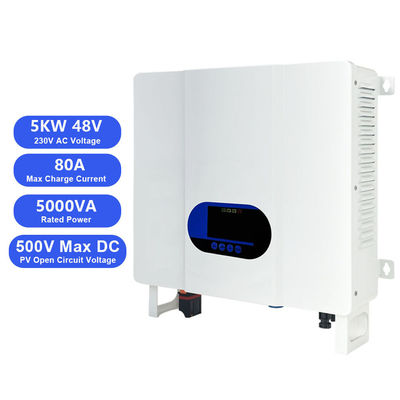 Max Pv Spanning 450V 5Kva 48V MPPT Solar Charge Controller Hybrid Inverter -35C 45C voor optimaal beheer van zonne-energie