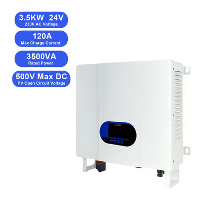 MPPT zonne-controller 3KW 24V tot 110V 220V 230V All-in-One hybride omvormer voor loodzuurbatterijen