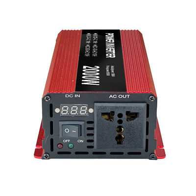 1000W 2000W Piek 12V 24V 48V 60V Pure sinusgolfvervormer met overbelastingbescherming