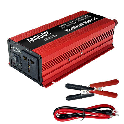 2000W Peak DC naar AC-omvormers 12V 24V 48V 60V Off Grid Power Inverter Uitgangsstroombelasting