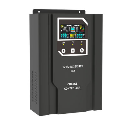 12V 24V 36V 48V Autobatterie Regulator Mppt Zonnelading Controller 100A