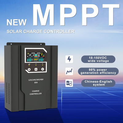 Goede prijs. Lichte 30A MPPT zonneladingscontroller automatisch detecteren 12V 24V 36V 48V voor thuis / RV / buiten het net online