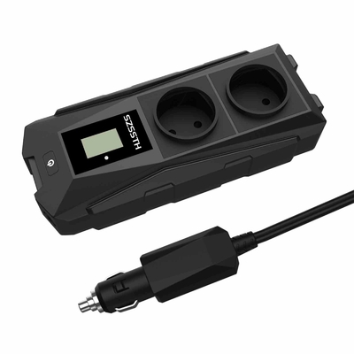 Goede prijs. Draagbare en gebruiksvriendelijke 12V auto-omvormer 300W Uitgangsfrequentie 50Hz 0,4kg voor gemakkelijk transport en stroomvoorziening online