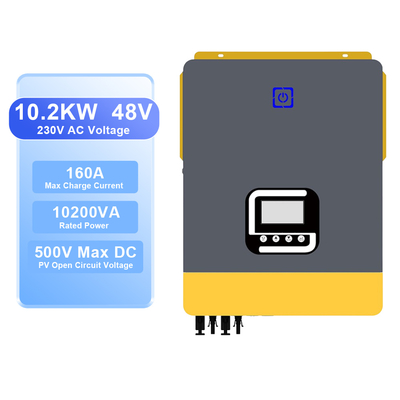 Goede prijs. 10,2kW 48V Solar Hybride Omvormer met MPPT en WiFi online