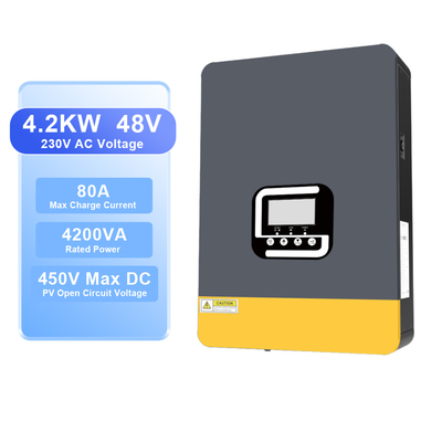 Goede prijs. 4.2kW 24V Hybride Zonne-omvormer met MPPT Laadregelaar online