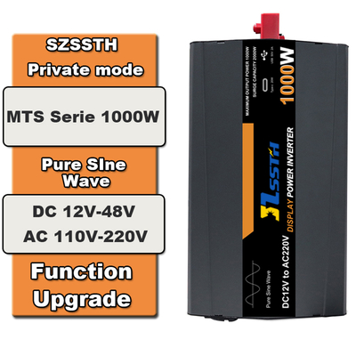 Goede prijs. 1kW Pure Sine Wave Solar Inverter 12V/24V naar 110V/220V 2000W piek online