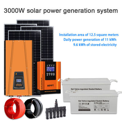 Goede prijs. OEM & ODM 3KW Solar System Kit with Battery Storage & Monocrystalline Panels for B2B Partnerships online
